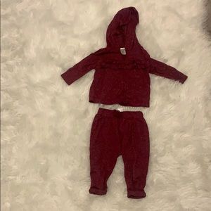 Hoodie & pants 6month set